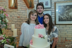 Nájla, Eduardo e Lara Corrêa