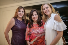 Cristiane Faria, Martinha Assunção e Andréa Delfino