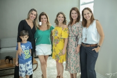 Renata Marcan, Silvinha Cabral, Vera Saboya, Ana Cristina Melo e Michele Rabelo