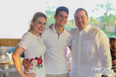 Adriana, Otávio Queiroz Filho e Otávio Queiroz