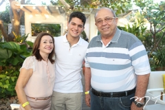 Liliana Diogo, Otávio Queiroz Filho e Valmir Rosa