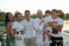 Marcela Pinto, Adriana, Otávio Queiroz Filho, com Otávio, Constantino e Edson Queiroz