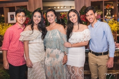 Fernando Barroso, Isabela Duarte, Pastora Barroso, Isabela e João Vitor Duarte