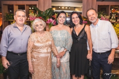 Fernando Barroso, Josefa Fids, Pastora Barroso, Silvana Andrade e Deunis Andrade