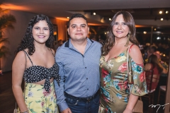 Giovana Araújo, Silvio Luis e Andréa Araújo