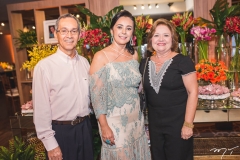 Maurício de Sousa, Pastora Barroso e Fernanda Araújo