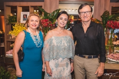 Verônica Perdigão, Pastora Barroso e Hélio Perdigão
