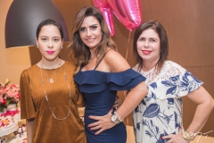 Iana Freire, Patrícia Nogueira e Deyse Helena Gomes