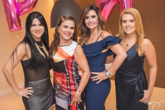 Juliana Lima, Madalena Feijão, Patrícia Nogueira e Letícia Studart