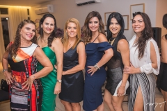 Madalena Feijão, Adriana Miranda, Letícia Studart, Patrícia Nogueira, Juliana Lima e Juliana Pinheiro