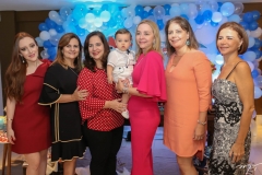 Mariah Fujita, Najla Corrêa, Martinha Assunção, Pedro e Sandra Fujita, Cláudia Gradvohl e Cláudia Fujita
