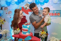 Mariah Fujita, Sabino Neto e Pedro Fujita