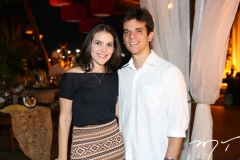 Ana Elise e Pedro Caminha