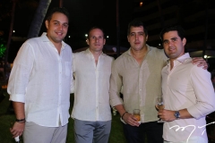 Bruno Bastos, André Parente, Tiago Leal e Guilherme Vieira