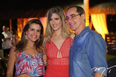 Camila Vieira, Rebeca Leal e Paulo Vieira