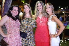Cláudia Vieira, Andrea Liebmann, Rebeca Leal e Lívia Vieira