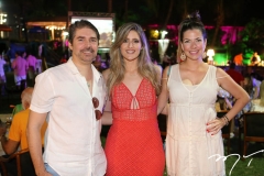 Leonardo Brasil, Rebeca Leal e Ana Cláudia Brasil