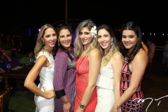 Lívia Vieira, Carolina Ary, Rebeca Leal, Júlia Albuquerque e Priscila Leal