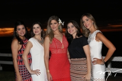 Priscila Leal, Cibele Nunes, Rebeca Leal, Ana Elise Caminha e Lívia Vieira