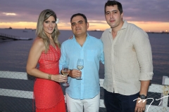 Rebeca Leal, Herbert Vieira e Tiago Leal