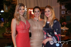 Rebeca Leal, Marcia Andrea e Morgana Dias Branco