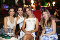 Rosane Porcino, Ticiana Barreira, Lívia Vieira e Raquel Cavalcante