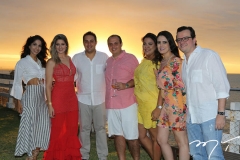 Synara Leal, Rebeca Leal e Bruno Bastos, Marcelo e Camila Rizzato, Carla e Jarson Fonteles