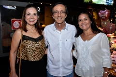 Cristina e Fernando Bezerra e Eudáir Lima