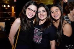 Maria Helena, Viviane Linhares e Isabel Gurgel
