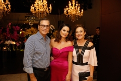 Beto, Renata e Ana Studart