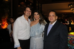 Edilson e Michelinne Pinheiro e Marcos Lage