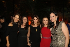 Patrícia Fiuza, Léa Campos, Isadora Capelo, Marina Marques e Andréa Campos
