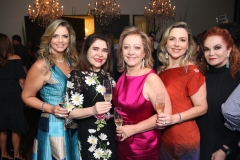Taís Pinto, Dalva Arraes, Tânia Teixeira, Suyane Dias Branco e Lisieux Brasileiro