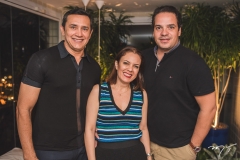 Andrade Mendonça, Manoela Brandão e Thiago Holanda