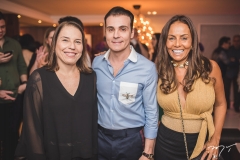 Denise Bezerra, Rodrigo Maia e Gil Santos
