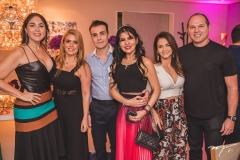 Isabela Fiúza, Letícia Studart, Rodrigo Maia, Zildinha Pessoa, Patrícia Meira e Freitas Júnior