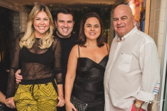 Patrícia e Danilo Dias, Luciano e Denise Cavalcante