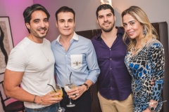 Rodrigo Porto, Rodrigo Maia, Davi Machado e Ingrid Lucena