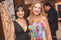 Sueli Falcão e Marjorie Marshall