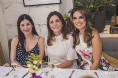 Lia Linhares, Fernanda Baquit e Eveline Fujita