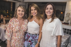 Maria Tereza Teles, Maira Silva e Fernanda Baquit