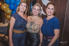 Débora Moreira, Érica Queiroz e Márcia Andréa