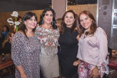 Denise Pinheiro, Isabelle Leitão, Denise Cavalcante e Cláudia Alexandre