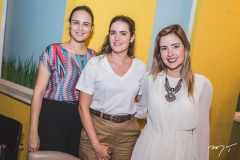 Nathalia, Suzana Machado e Joana Moreira