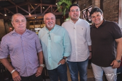 Aroldo Barros, Nelson Brandão, Gabriel Brandão e Sasha Ribeiro