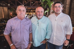 Aroldo Barros, Nelson Brandão e Gabriel Brandão
