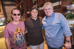 Claudio Cabral, Sasha Ribeiro e Cassio Sales