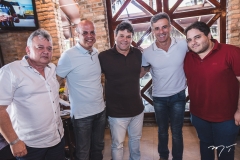 Esmerildo Junior, Wagner Fernandes, Sasha Ribeiro, Paulo Thomaz e Daniel Baquiti