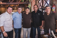 Igor Ribeiro, Tiberio Bulamarque, Sasha Ribeiro, Cristiano Teco e Cid Holanda