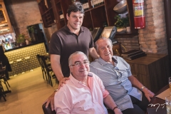 Murilo Belchior, Sasha Ribeiro e Claudio Sales